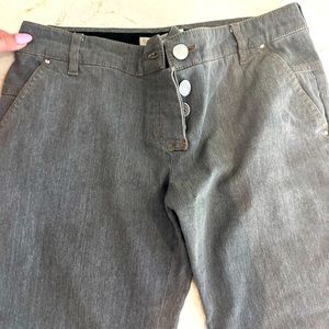 Stella McCartney Low Waist Grey Flare Jean
